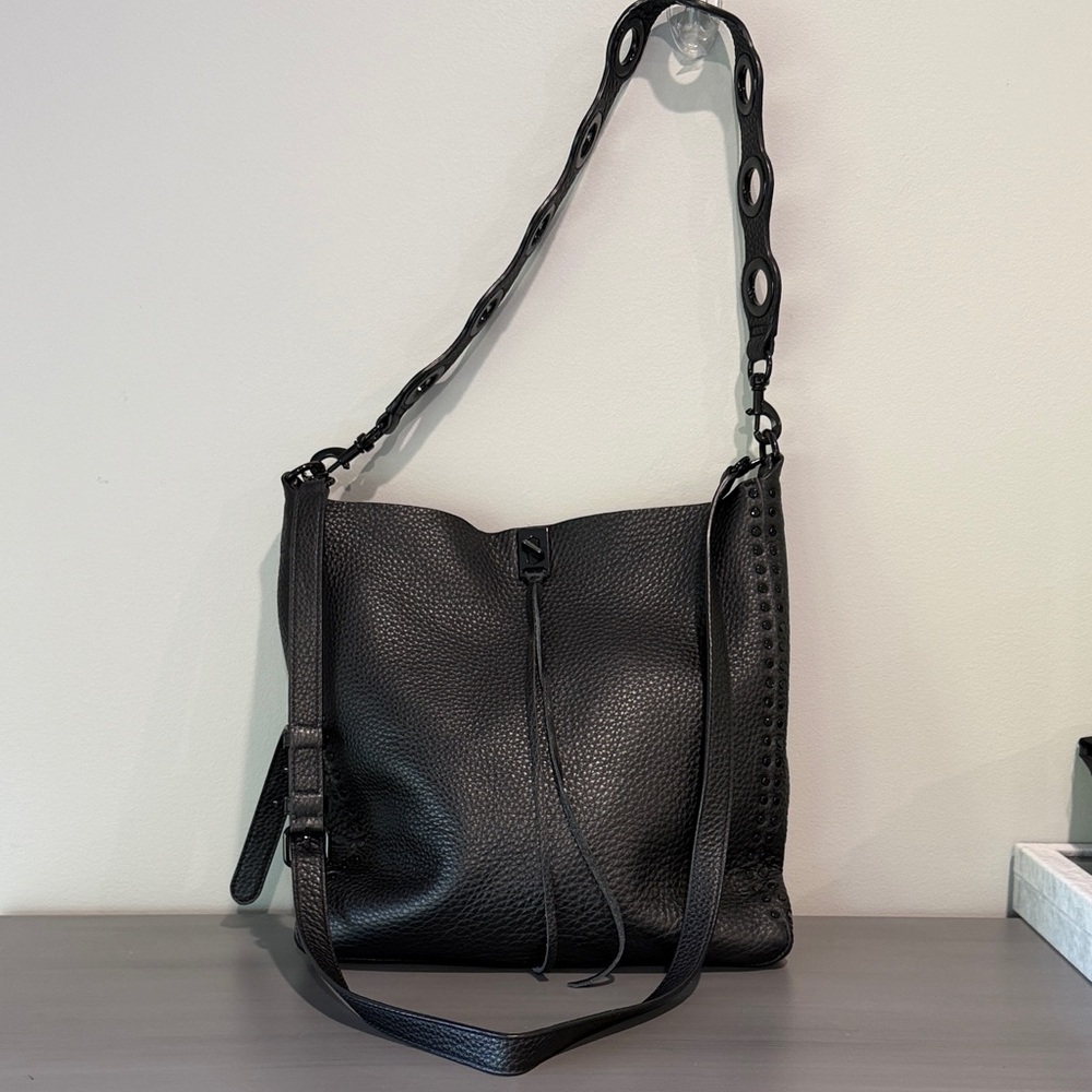 Rebecca Minkoff Black Leather Shoulder Bag
